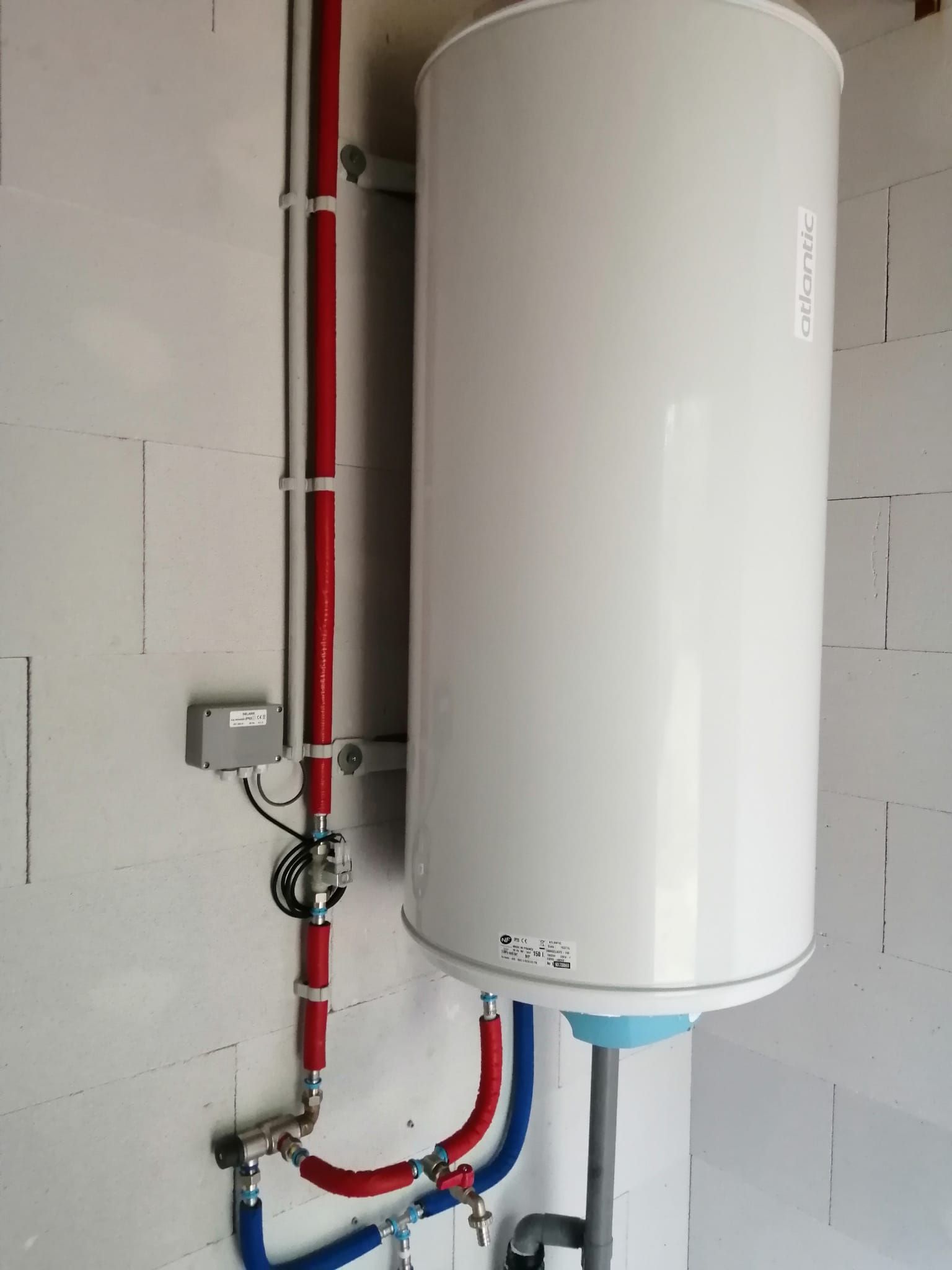 Boiler plaatsen